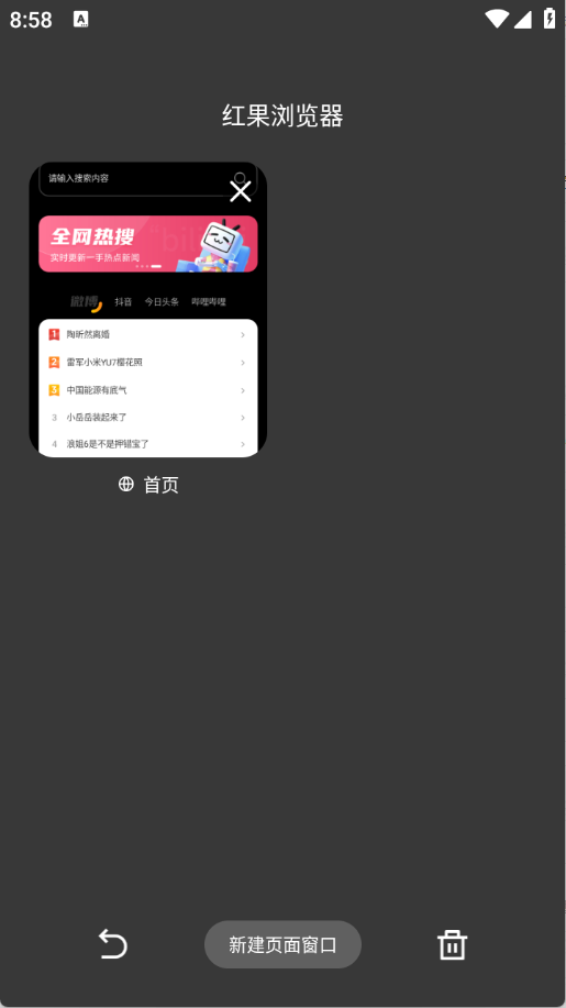 红果浏览器1.0.0